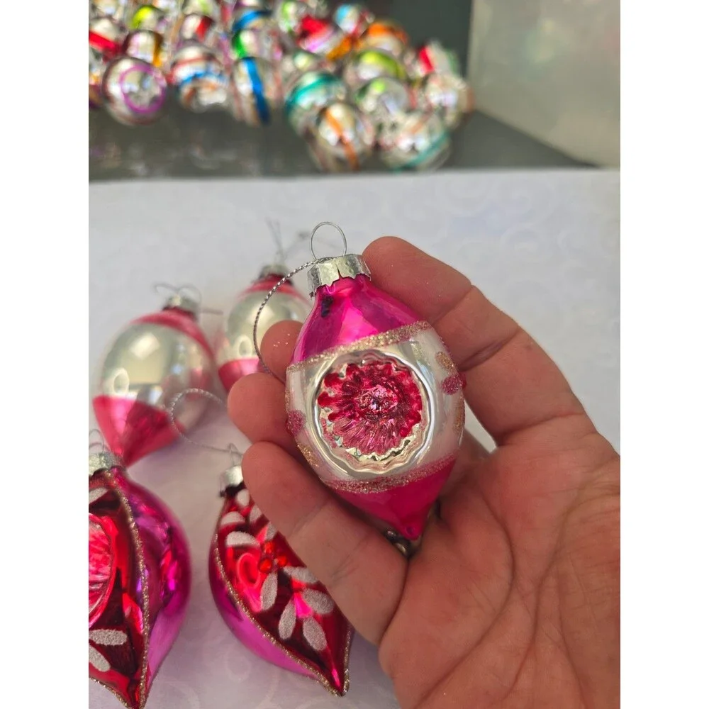 RAZ Imports Vintage Reflector Ornaments 2